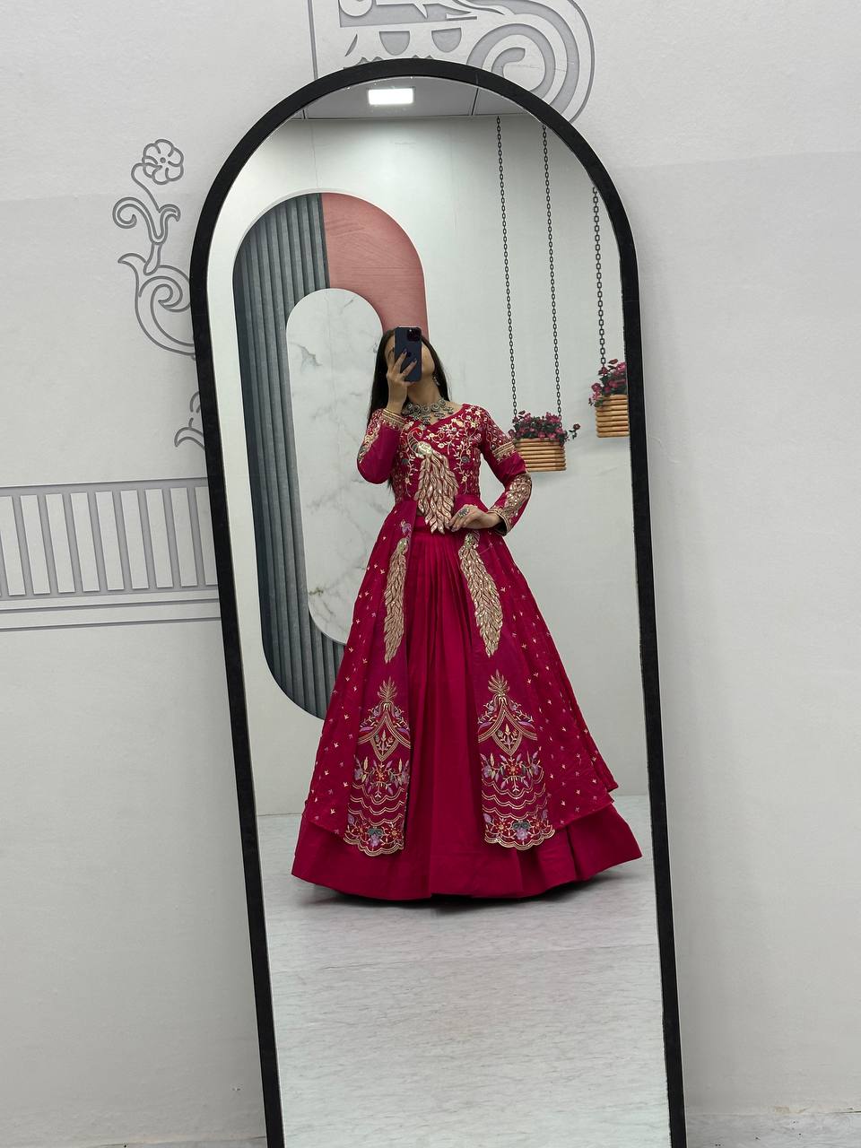 Women’s Designer Lehenga Choli with Heavy Embroidery | Wedding & Festive Wear Lehenga Set – Rajkanika