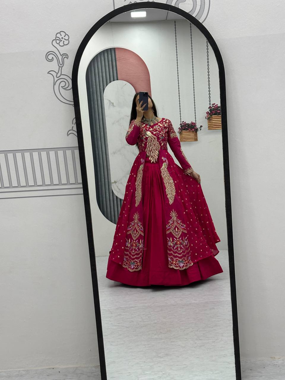Women’s Designer Lehenga Choli with Heavy Embroidery | Wedding & Festive Wear Lehenga Set – Rajkanika