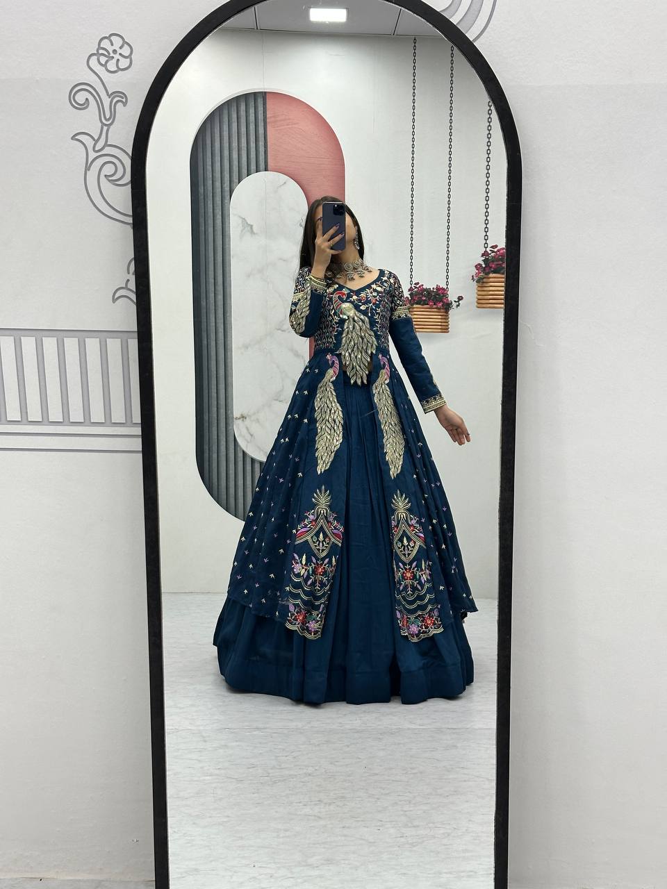Women’s Designer Lehenga Choli with Heavy Embroidery | Wedding & Festive Wear Lehenga Set – Rajkanika