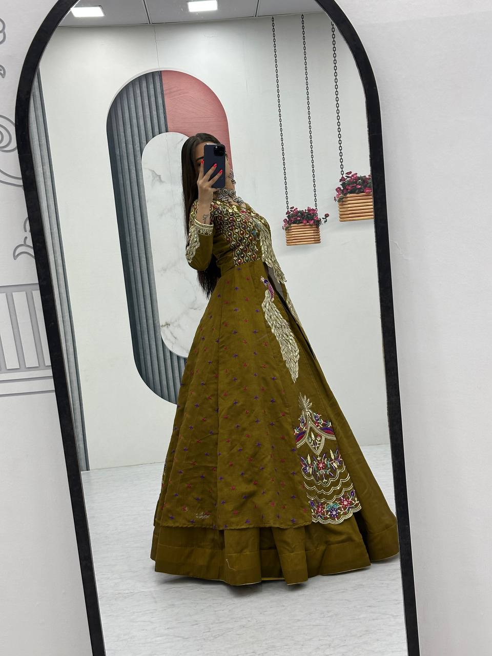 Women’s Designer Lehenga Choli with Heavy Embroidery | Wedding & Festive Wear Lehenga Set – Rajkanika