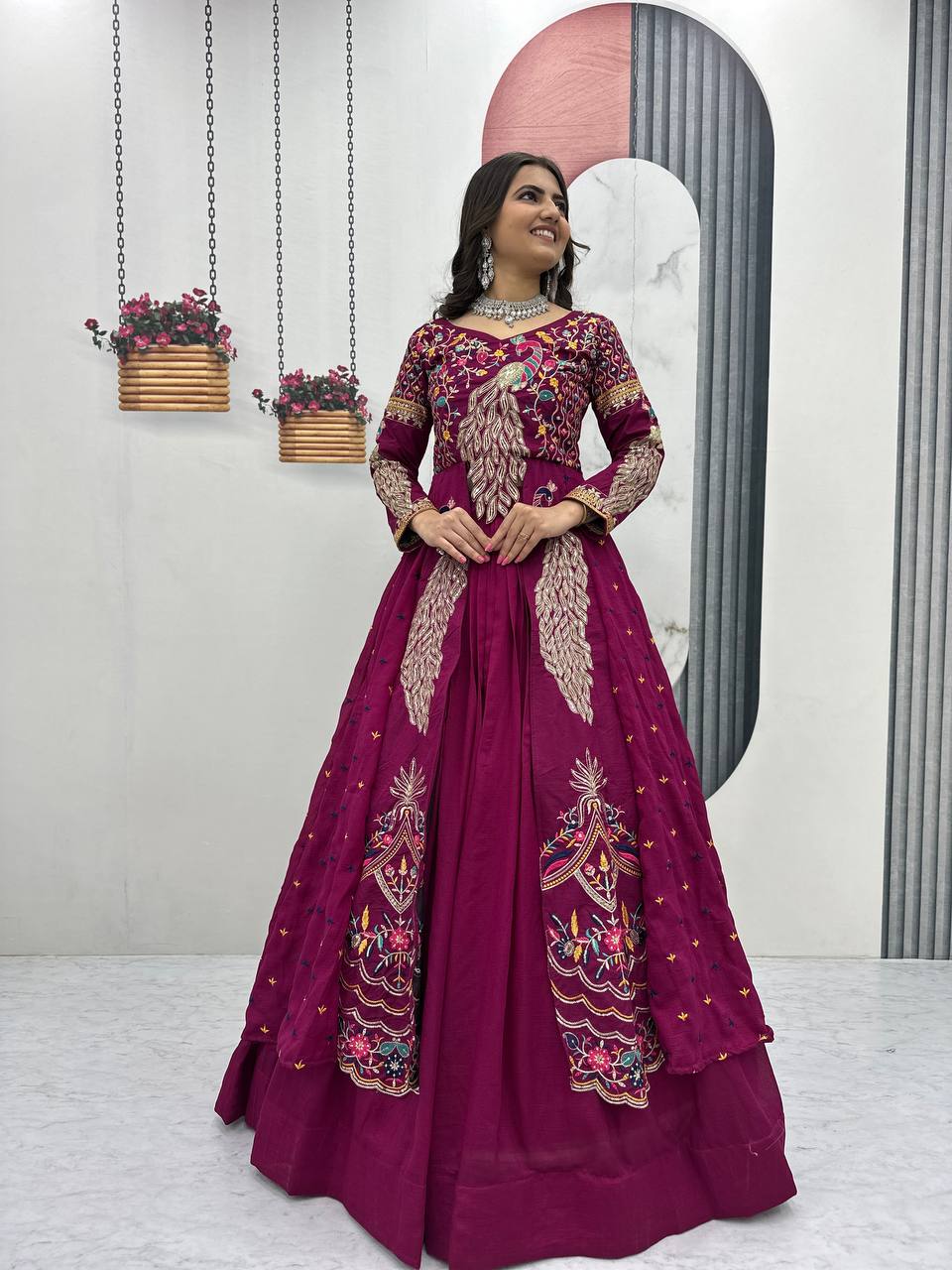 Women’s Designer Lehenga Choli with Heavy Embroidery | Wedding & Festive Wear Lehenga Set – Rajkanika