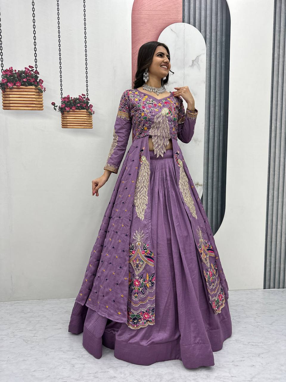 Women’s Designer Lehenga Choli with Heavy Embroidery | Wedding & Festive Wear Lehenga Set – Rajkanika