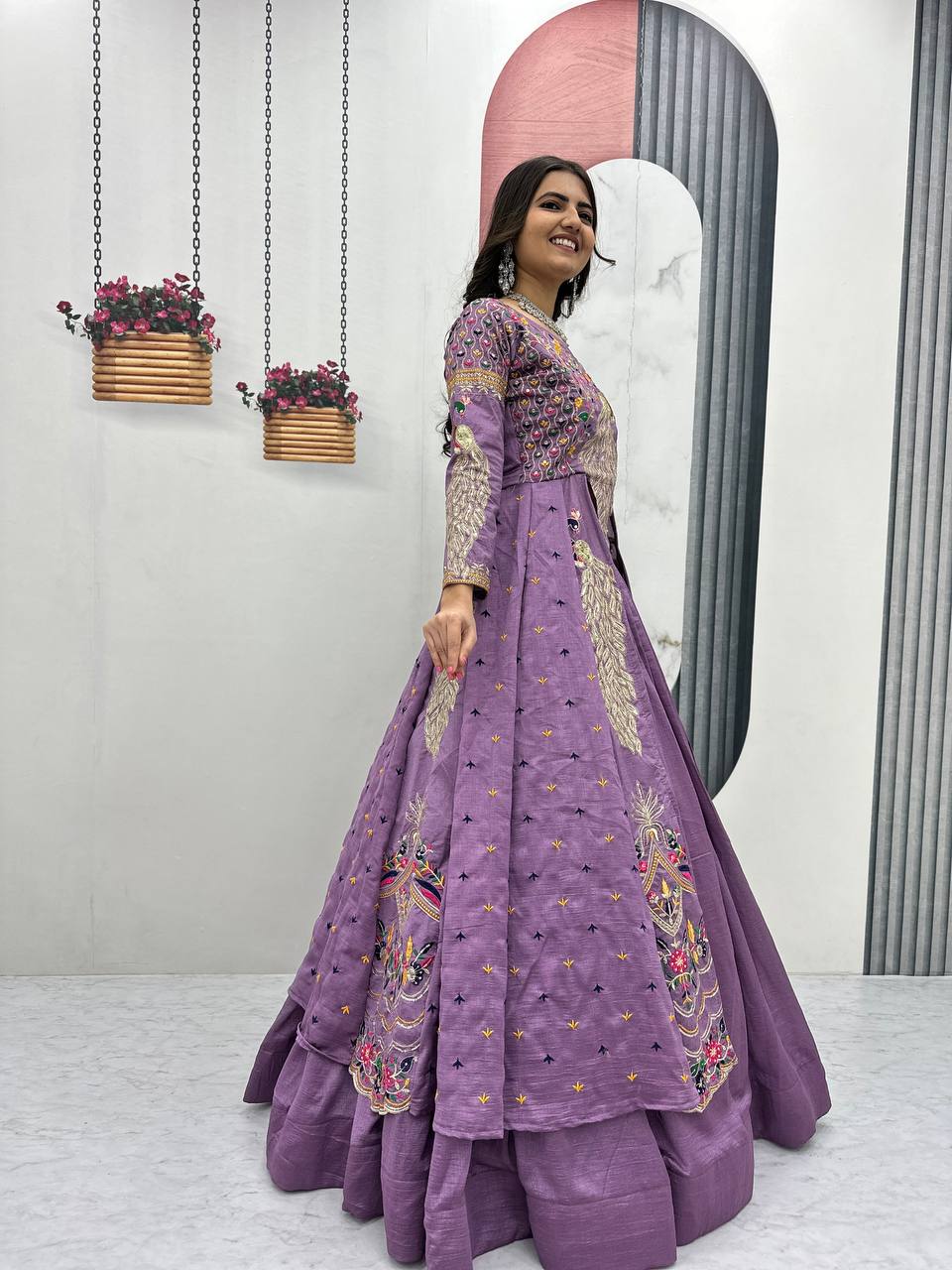 Women’s Designer Lehenga Choli with Heavy Embroidery | Wedding & Festive Wear Lehenga Set – Rajkanika
